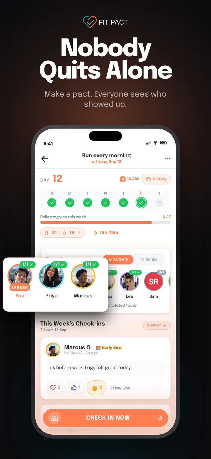 FIT PACT screenshot 1